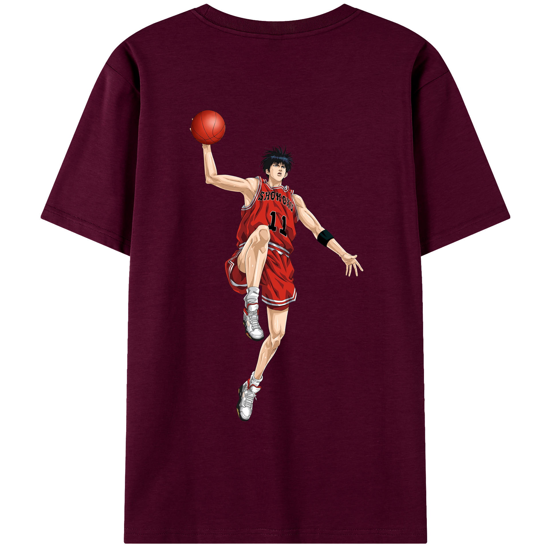 （画像用） SLAM DUNK／スラムダンク レディース半袖Tシャツ(バックプリント)